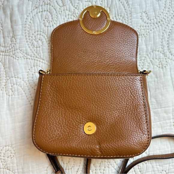 Michael Kors small 7x5 crossbody tan brown bag - Picture 8 of 9